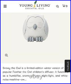 NEW Young Living Snowy the Owl Diffuser Limited Edition with 2 oils