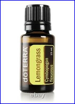 NEW doTERRA Lemongrass 15 ml Therapeutic Grade Pure Essential Oil Aromatherapy