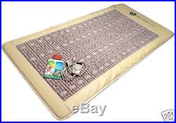Natural Amethyst, Jade & Tourmaline Negative Ions InfraRed Heating Energy Pad XL