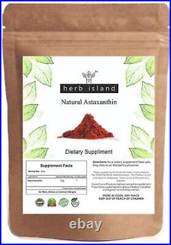 Natural Astaxanthin Extract Haematococcus Pluvialis Antioxidant Premium Quality