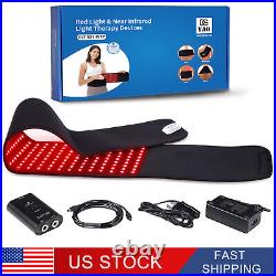 Near Infrared 880nm Red Light Therapy Device Wrap Pad Waist Belt For Pain Relief