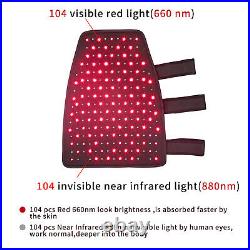 Near Infrared Therapy Red Light Pad Wrap Calf Device for Effective Pain Relief
