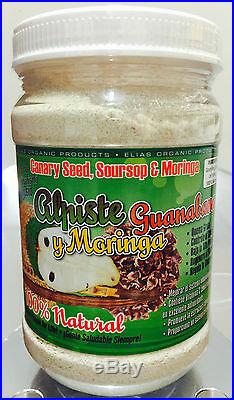 New Alpiste Guanabana Y Moringa Canary Seed Soursop Moringa Dietary Supplement