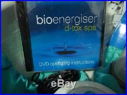 New Bioenergiser D-tox Detox Foot Spa