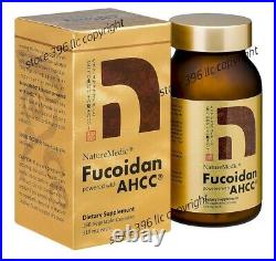 New Fucoidan AHCC (NatureMedic) 160 Capsules Brown Seaweed With Organic Mekabu