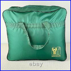 New Nikken Kenkotherm Portable Travel Pad Zipper Bag 36 x 71 Sleep System NOS
