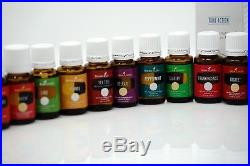 New Unopened Young Living Essential Oils Lot (19) 15ml Oils + Cream. Retail=$775