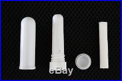 New White Nasal Inhalers Essential Oil Aromatherapy Diffusers 10-1000 Sets