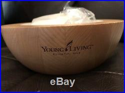 New Young Living Glass ARIA Ultrasonic Diffuser Remote Light Upgraded Model