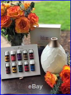 New Young Living Premium Starter Kit Diffuser +11Essential Oils + Free shipping
