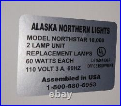 Northern Lights 10000 2 Lamp Therapy Light