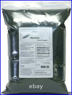 NuSci 100% Pure Spirulina Powder 5Kg (11LB) GMO Free & Non-Irradiated