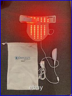 OMNILUX Contour Neck & Decollete Red Light Mask for anti-aging and Rejuvenation