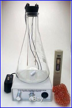 ON SALE The Silver Lining Colloidal Silver Generator with Magnetic Stirrer