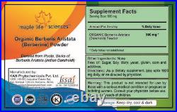 ORGANIC Berberis Aristata Powder Berberine Weight Loss Control Blood Sugar