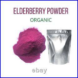 ORGANIC ELDERBERRY(Sambucus Nigra/Caprifoliaceae) Powder/Extract, Immune Booster