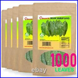 Omura Dried Soursop Leaves 100% Organic Soursop Graviola Guanabana Leaves