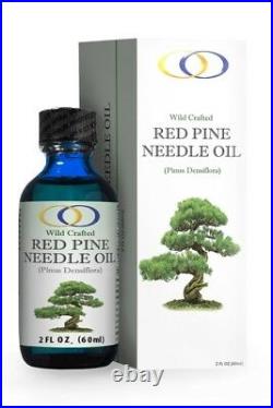 Optimally Organic Korean Red Pine Needle Oil, Wild Crafted, Non GMO (2oz)