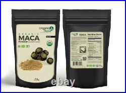 Organic Black Maca Raw Powder USDA Organic Peruvian 8oz, 1LB, 2LB, 4LB