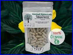 Organic Damiana Vegetarian Capsules, 500 mg, No fillers