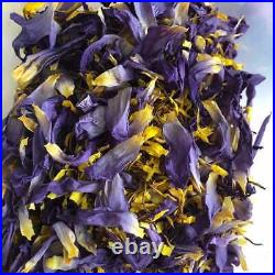 Organic Natural BLUE LOTUS Nymphaea Caerulea Dried Flower 100%Herbal Tea / Smoke
