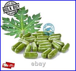 Organic papaya leave Capsule 600mg (carica papaya)Increase platelet count