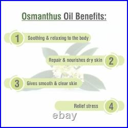Osmanthus Oil (fragrant olive) 100% Pure & Natural Essential Oil -10ml-5000ml