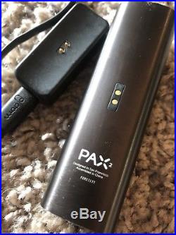 PAX 2 Matte Black Vape/vaporizer Used Lightly. With Charger