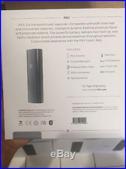 PAX 3 BLACK in Box 100% Authentic, Bluetooth and 10 Years Warranty
