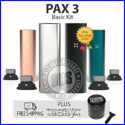 PAX 3 Basic Complete Kit All Matte Colors Free Grinder 2-3 Day Priority Shipping