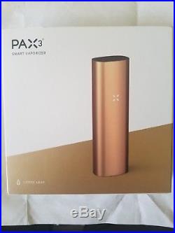 PAX 3 Bluetooth App Enabled Light Use Rose Gold Vape