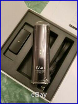 PAX 3 Dry Herb Vaporizer Full Kit Matte Black New In Box FREE SHIPPING