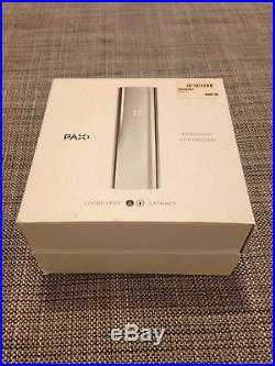 PAX 3 Silver Excellent Condition Complete Kit very lightly used