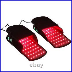 Pair LEDS Infrared Red Light Therapy Foot Neuropathy Joint Pain Relief SlipperL