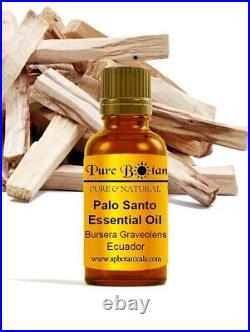 Palo Santo Essential Oil 100% Pure and Natural Ship Free Therapeutic Grade