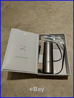 Pax 2 Dry Herb Vaporizer, Gray with charger and box