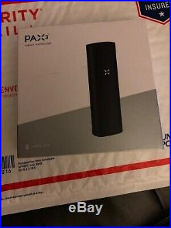 Pax 3 Authentic Factory Sealed (Black) New In Box vape