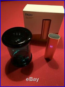 Pax 3 (Matte Rose Gold) Vape With Xtra Screen, Cleaning Tool, Stash Jar n more