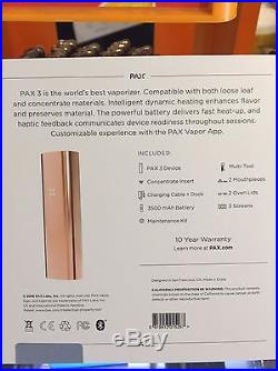Pax 3 Rose Gold Limited Edition