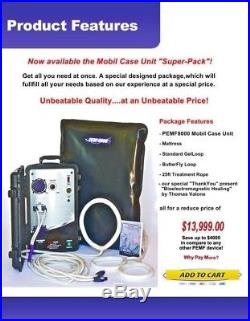 Pemf 8000 Technology! High Intensity Pulsed Electro-magnetic Therapy Pemf Device