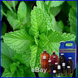 Peppermint Essential Oil Pure Uncut Sizes 3ml to 1 Gallon