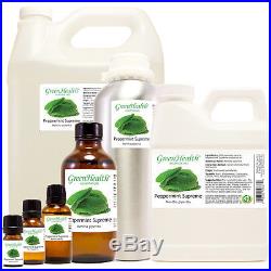 Peppermint Supreme Essential Oil (Mentha piperita) 5ml-1gallon Free Shipping