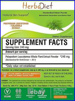 Polypodium Leucotomos 201 Extract Powder PLE For Natural Skin Immune Support
