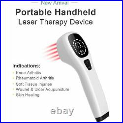 Powerful Newest 808nm Pain Relief Cold Laser Therapy, Portable Handheld Device