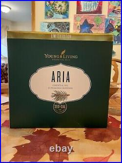 Pre Owned Young Living LIMITED EDITION White Aria Diffuser with Remote