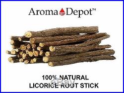 Premium 1/2l b Organic Licorice Root Stick Natural Dry Turkish Licorice Chew 8oz