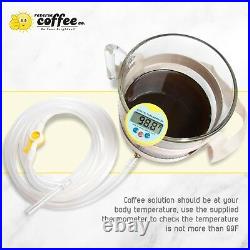 Premium Coffee Enema Kit, Glass and Silicone, Detox Enemas for Colon Cleansing