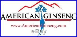 Premium Fresh Certified Wild American Ginseng 1 lb (16oz) NC