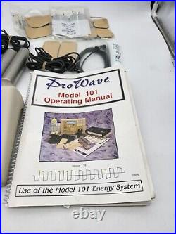 ProWave Model 101 Energy System/INSTRUCTIONS With LOT OF ACCESSORIES