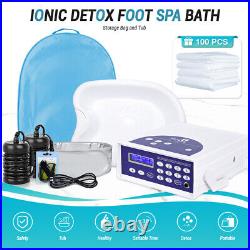 Professional Ionic Foot Bath Detox Machine for Health with Storage Bag +100 Liners